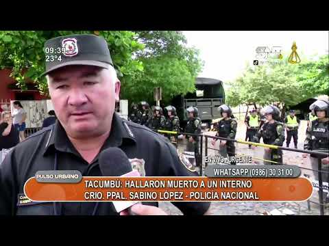 Hallaron un interno muerto en Tacumbú