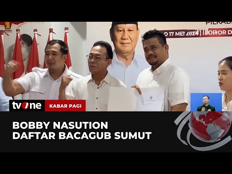 Bobby Nasution Daftar Bacagub Sumut Sekaligus Resmi Menjadi Kader ...