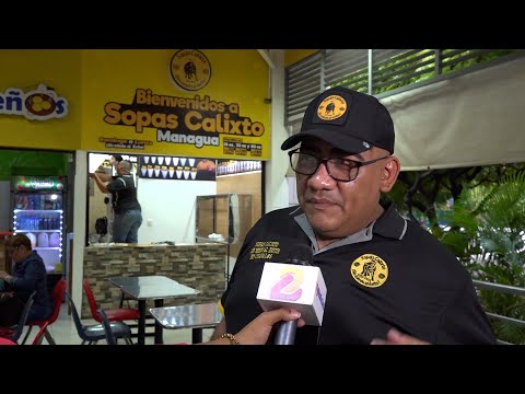 Inauguran nueva sucursal de Sopas Calixto en Managua