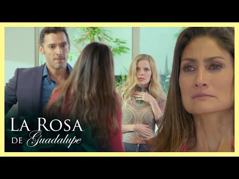 Elba descubre que su comadre es la amante de su esposo | La Rosa de Guadalupe 4/5 | Te amaré...