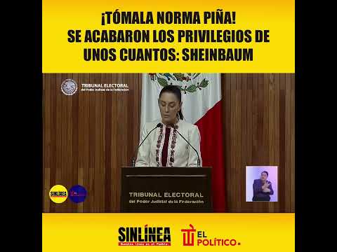 ¡En la cara de Norma Piña! “Los ciudadanos no quieren que regresen los gobiernos de unos cuantos”