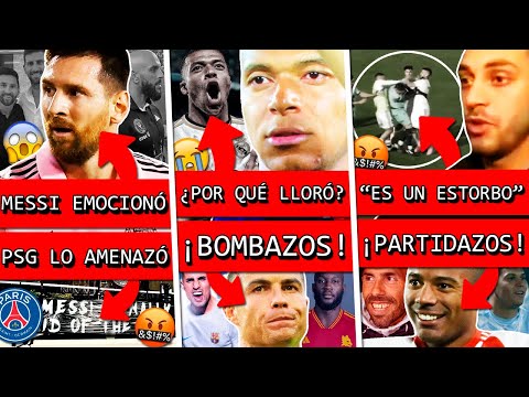 MESSI emocionó a INTER MIAMI ¡PSG lo amenazó!+ MBAPPÉ lloró+ REFUERZOS bomba+ BENEDETTO vs GALLARDO