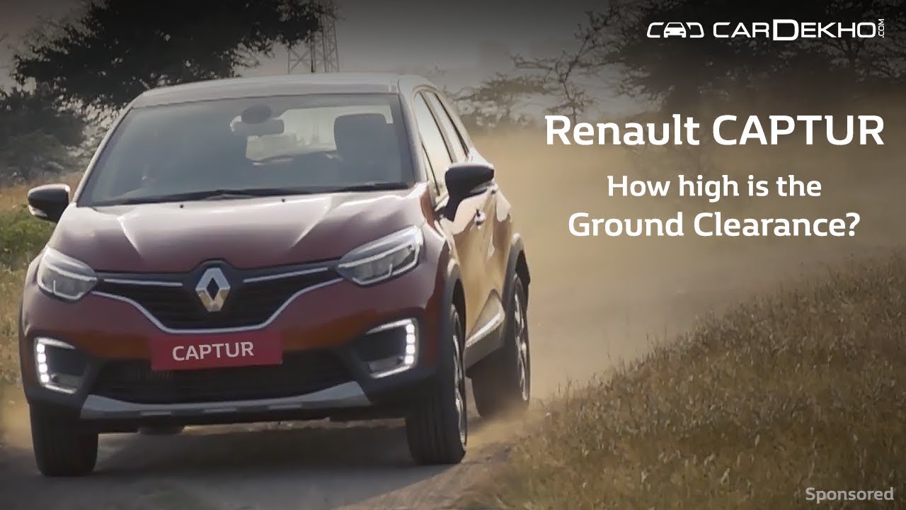 How high is the Renault Captur's ground clearance? (Sponsored Feature)