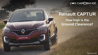 How high is the Renault Captur's ground clearance? (Sponsored Feature)