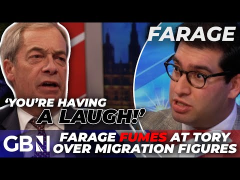 'The country is FURIOUS!' | Farage FUMES as Tory fails to own broken migration promises: 'SHAMEFUL!'
