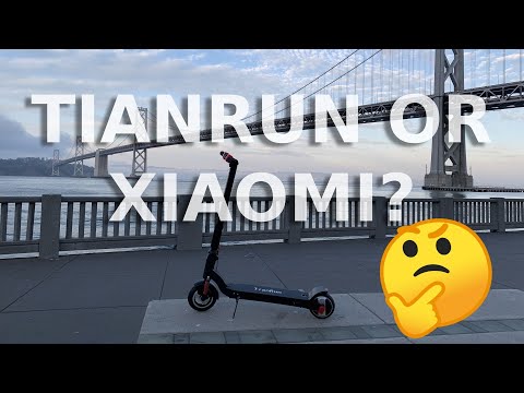TianRun Electric Commuter Scooter - Budget Escooter vs San Francisco Hills