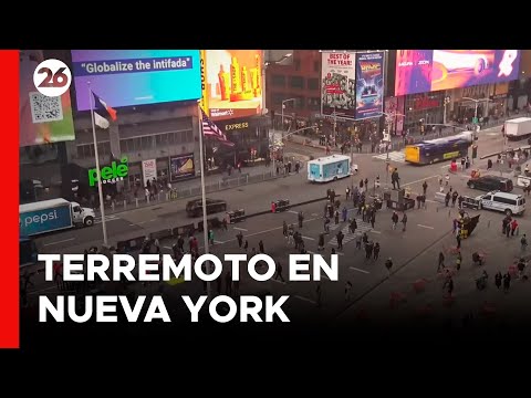 EEUU - EN VIVO | Terremoto en Nueva York