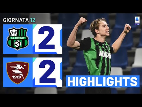 SASSUOLO-SALERNITANA 2-2 | HIGHLIGHTS | 12ª GIORNATA | SERIE A TIM 2023/24