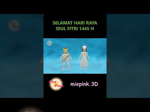 Selamat Hari Raya Idul Fitri 1445 H #shorts #lebaran2024 #miepink #idulfitri #naruto