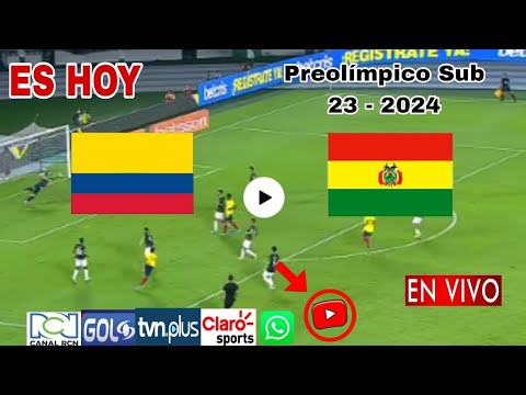 Colombia vs. Bolivia en vivo, donde ver, a que hora juega Colombia vs. Bolivia Preolímpico 2024
