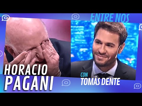 Horacio Pagani emocionado en un mano a mano con Tomás Dente