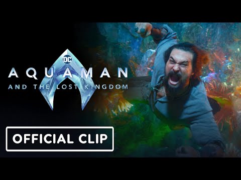 Aquaman and the Lost Kingdom - Official 'Making an Escape' Clip (2023) Jason Momoa