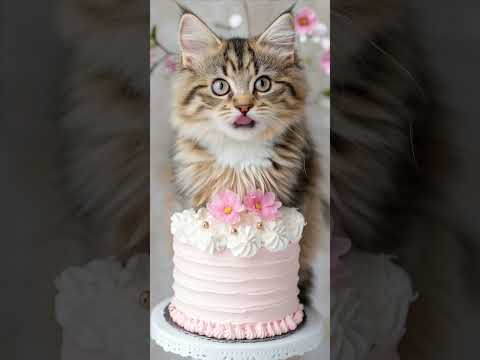 Funny cat sings I Love You Mommy #funnycats #iloveyou #fyp #catsoftiktok #singingcat #prettycat #cat