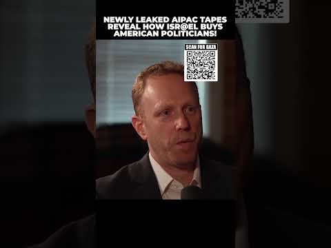 [NEW] Leaked Tapes EXPOSE AIPAC!