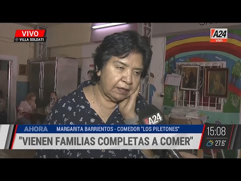 Margarita Barrientos: Vienen familias completas a comer