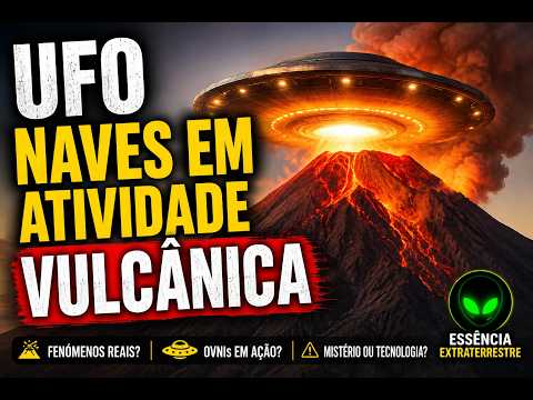 OVNI Sobre Vulcão? As Imagens Que Estão a Intrigar a Internet
