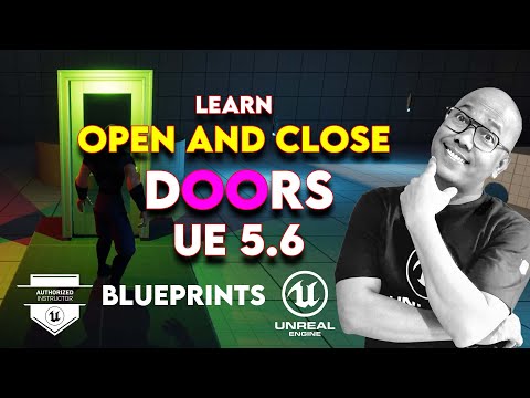 How to Open a Door in Unreal Engine 5 Blueprint Tutorial for Beginners