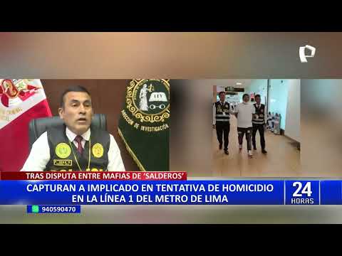 Capturan a implicado en tentativa de homicidio en la Estación la Cultura a su llegada al Perú