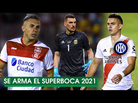 ? Dos REFUERZOS mas para BOCA + ARMANI OK ¿Será TITULAR + BORRÉ en carpeta de INTER