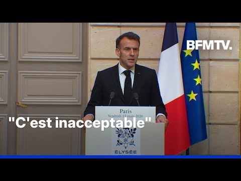 Soldat français tué en Irak, soutien à l'Ukraine...la prise de parole d'Emmanuel Macron