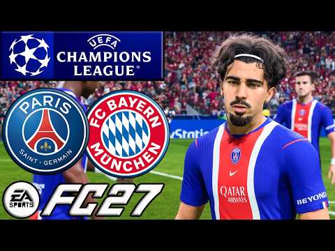 FC 27 - PSG vs Bayern Munich | Finale Ligue des Champions | Gameplay Réaliste | PS5 Pro [4K60]