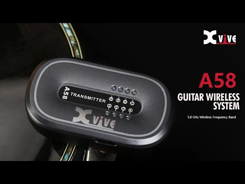 A58 | 5.8 GHz GUITAR WIRELESS SYSTEM | Xvive