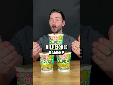 Dill Pickle Ramen? #shorts