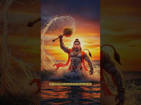 🚩 जय श्री हनुमान – जिसके साथ बजरंगबली हैं उसे कोई नहीं हरा सकता! 💪l #love #music #viral #shortvideo