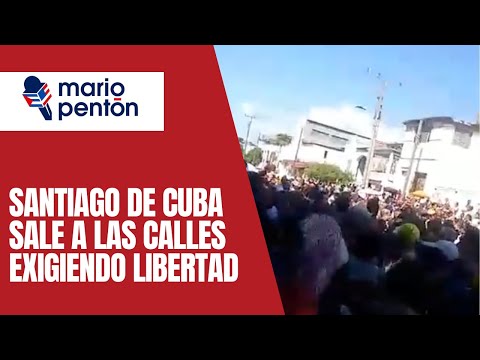Santiago de Cuba se tira a la calle exigiendo corriente y comida