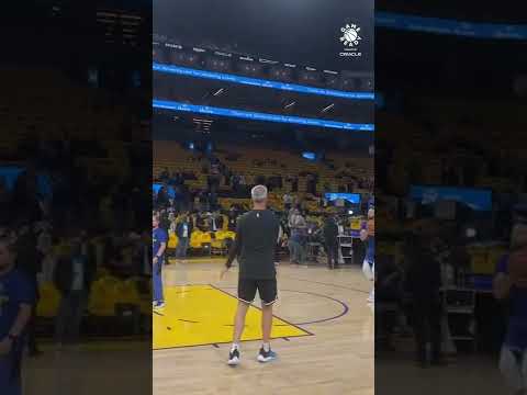 Stephen Curry prepares for Game 1 of the NBA Finals | #shorts video clip