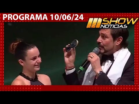 MSHOW - Programa del 10/06/24 - MATÍAS ALÉ LE PROPUSO MATRIMONIO A SU NOVIA EN LOS MARTÍN FIERRO