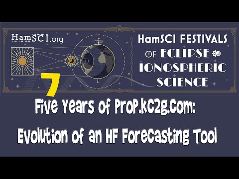 HamSCI 2024: Five Years of prop.kc2g.com: Evolution of an HF Forecasting Tool