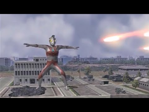 【ウルトラマンFE3】バリア発動に時間がかかりすぎるウルトラマンエース　Ultraman Fighting Evolution 3