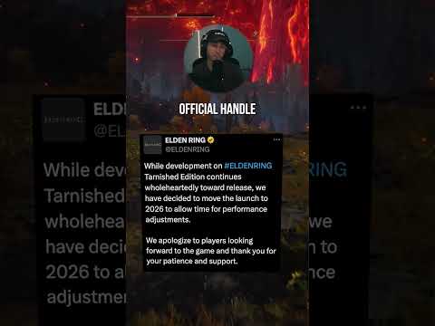 Elden Ring Tarnished Edition is Delayed. #shorts #eldenring #eldenringgameplay #shadowoftheerdtree