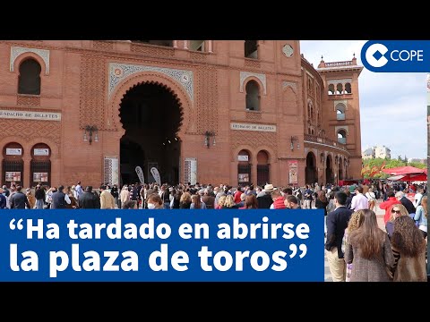 Los toros vuelven a Ventas: Se lo agradezco mucho a Ayuso