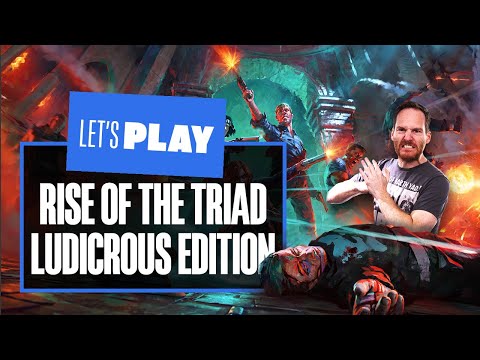 Let's Play Rise of the Triad: Ludicrous Edition PC Gameplay - WATCH IAN BECOME AN ABSOLUTE H.U.N.T.