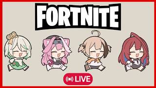 【FORTNITE】JUSTICE drops from ABOVE ... below ~! 💄👧🍵🐱