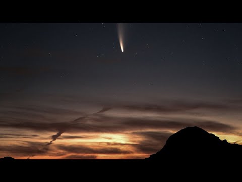 Cometa Neowise podrá observarse desde las 18hs. de este viernes en nuestro país
