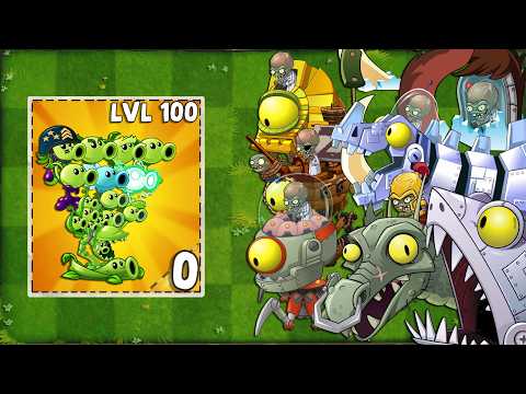 All Pea Plants vs All Zombots - Which Zombots's Stronger? - PvZ 2 Zomboss Battlez