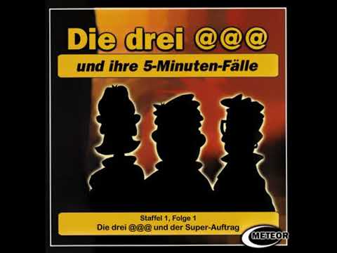 [German] - Die drei @@@ (Die drei Klammeraffen), Staffel 1, Folge 1: Die drei @@@ und der Super-A...