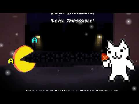 (REMAKE)'Level Impossible'(Headache(Old) but Glitch Pacman and Syobon Cat sing it)(FNF COVER)