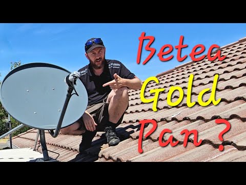 Can I catch gold with a satellite dish?