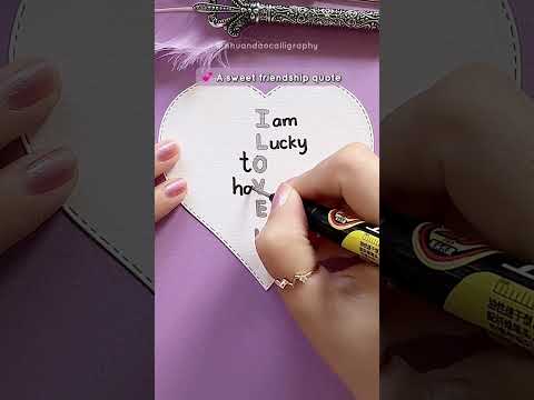 Do you agree? 💗 #nhuandaocalligraphy #romance