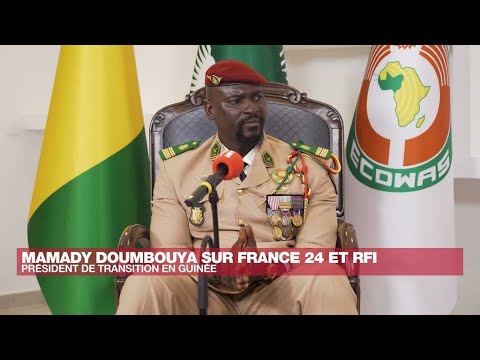 Mamady Doumbouya, président de transition : Nous voulons rendre le pouvoir aux Guinéens
