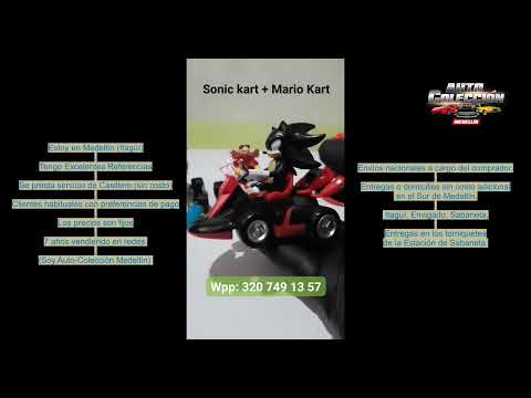 Sonic kart & Mario Kart 6 Modelos Diferentes - Disponibles - Increíbles Espectaculares - Wonderfull