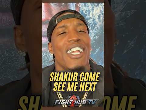 O’shaquie Foster <strong>SLAMS</strong> “NERVOUS” Shakur for ducking him