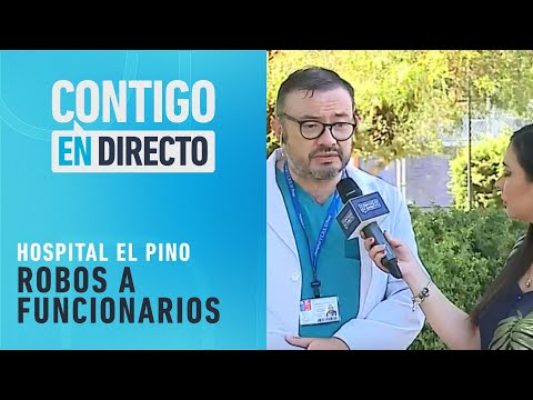 NECESITAMOS RESGUARDO: Alza de robos afuera del Hospital El Pino - Contigo en Directo
