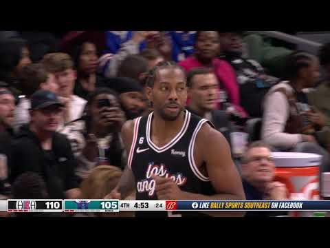 NBA: Kawhi wins it for the Clippers on return! LA Clippers @ Charlotte Hornets Game Recap