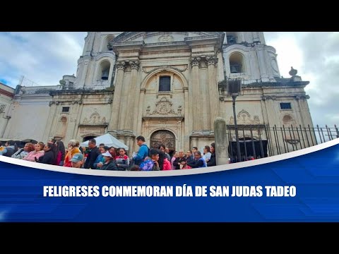 Feligreses conmemoran Día de San Judas Tadeo