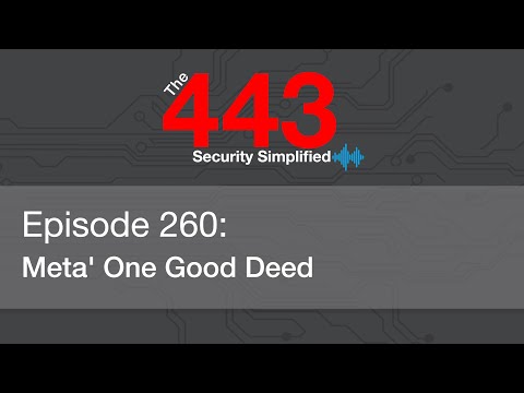 The 443 Podcast - Episode 260 - Meta' One Good Deed